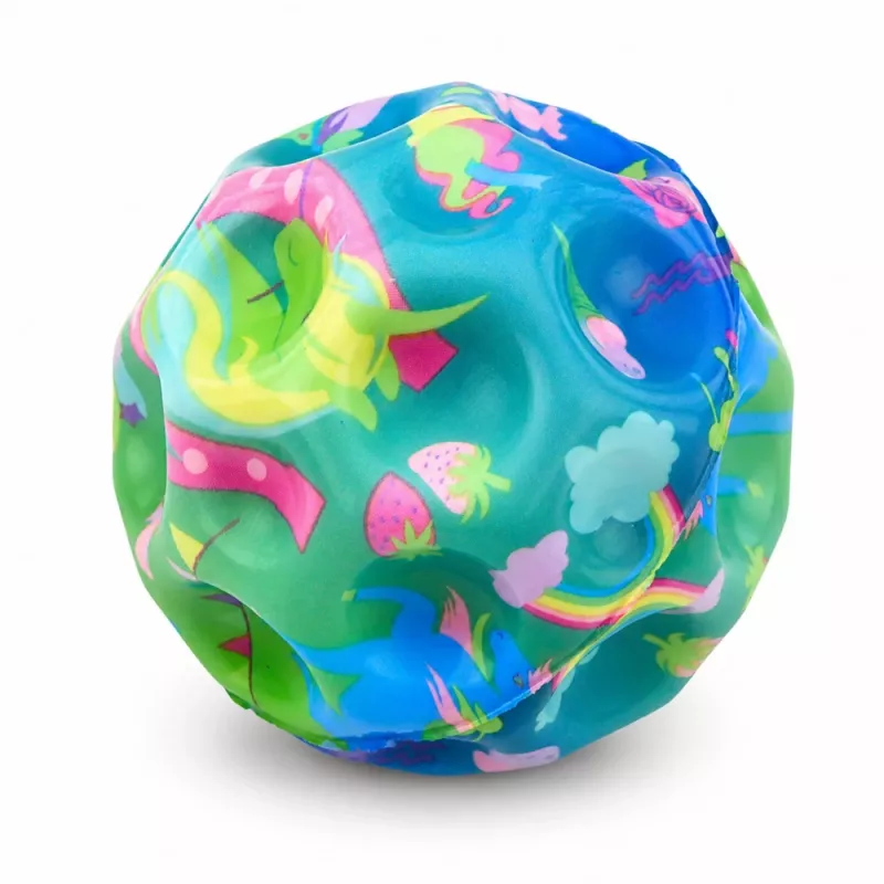 LEAN TOYS Bola de espuma com relevos para saltar anti-stress unicórnio 7cm