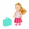 LEAN TOYS Avião de passageiros 2 em 1 dobrável rosa – conjunto de brincar de casa de bonecas transformável para bonecas de 30 cm