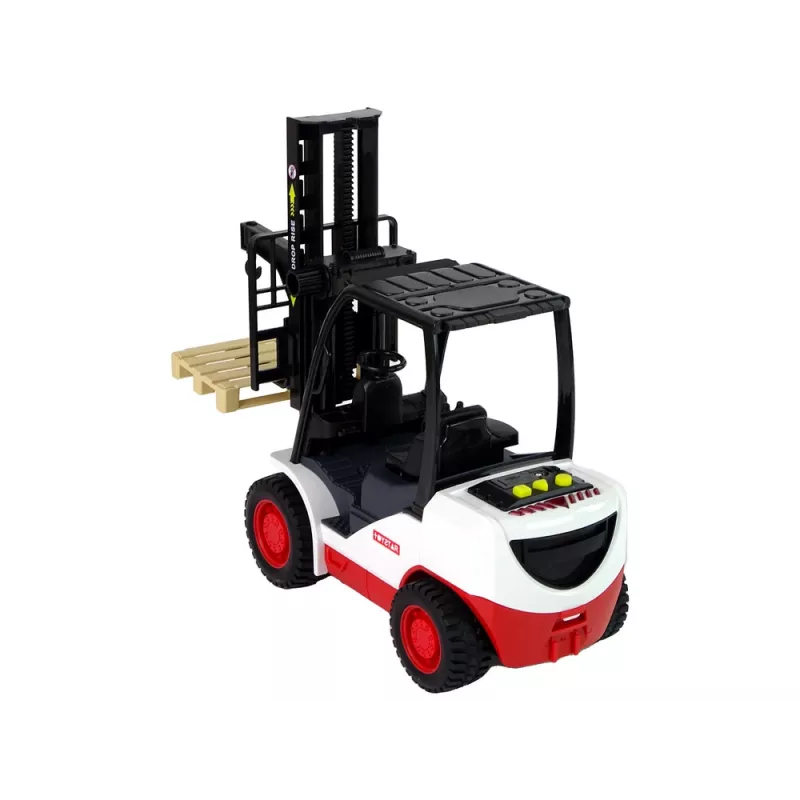 LEAN TOYS Empilhador com Garfos Móveis e Palete