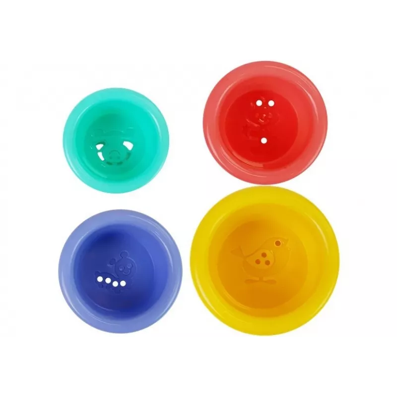 LEAN TOYS Conjunto de banho Cascata de rã + baldes
