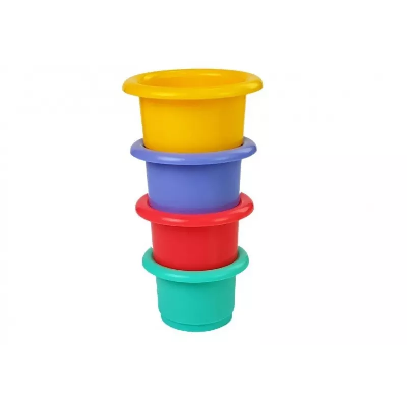 LEAN TOYS Conjunto de banho Cascata de rã + baldes