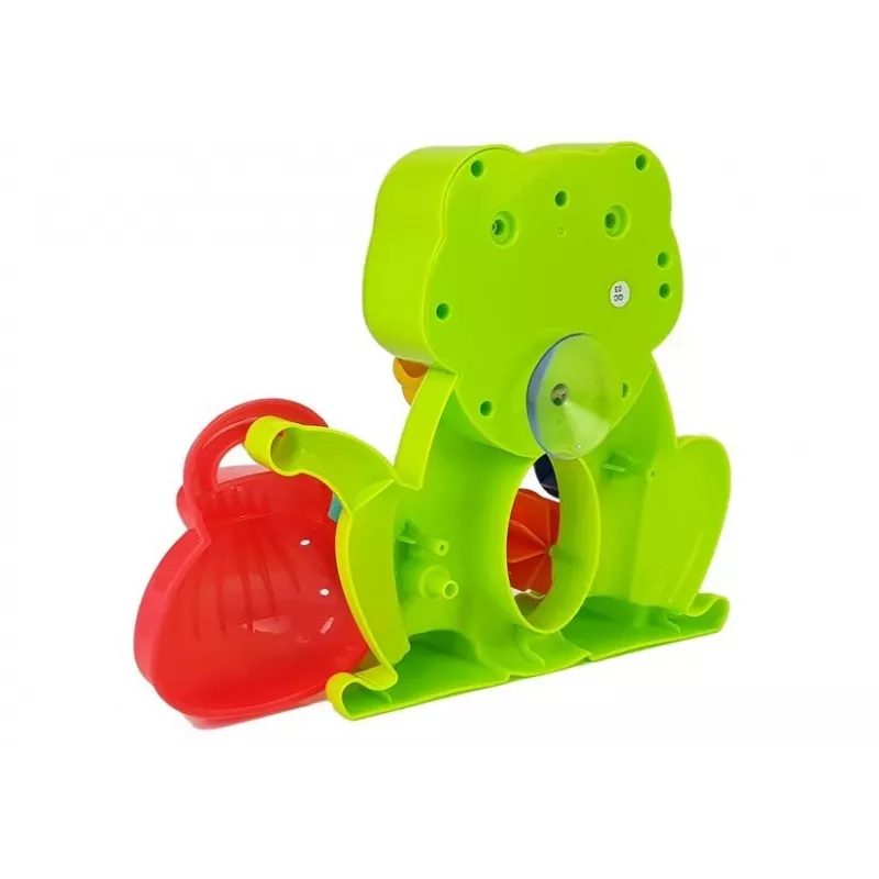LEAN TOYS Conjunto de banho Cascata de rã + baldes