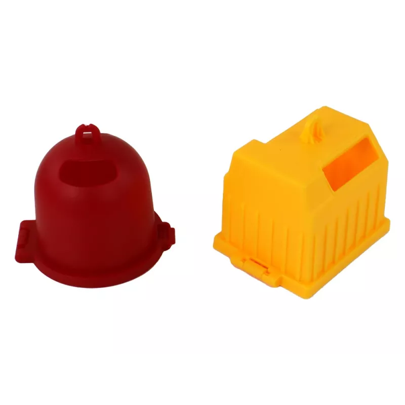 Camião do lixo com grua propulsão por fricção LEAN TOYS Laranja 1:16