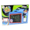 LEAN TOYS Quadro de desenho magnético 2 em 1 com tinta brilhante