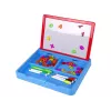 LEAN TOYS Quadro de desenho magnético 2 em 1 com tinta brilhante