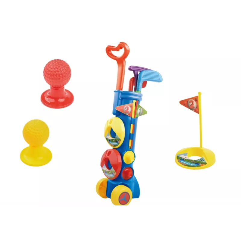 LEAN TOYS Conjunto de Golfe para Crianças Mini Golfe Jogo com Amigos