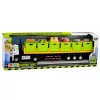 LEAN TOYS camião de transporte de alimentos verde 1:40 modelo em zamac