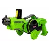 LEAN TOYS Carro Lançador de Discos de Espuma 2 em 1 Telecomandado Verde