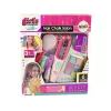 LEAN TOYS Conjunto de coloração de cabelo com prancha e mechas 6 cores