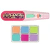 LEAN TOYS Conjunto de coloração de cabelo com prancha e mechas 6 cores