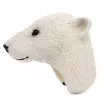 LEAN TOYS Anel de Mão Animais Educativos Urso Branco