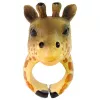 LEAN TOYS Anel de Mão Animais Educativos Girafa