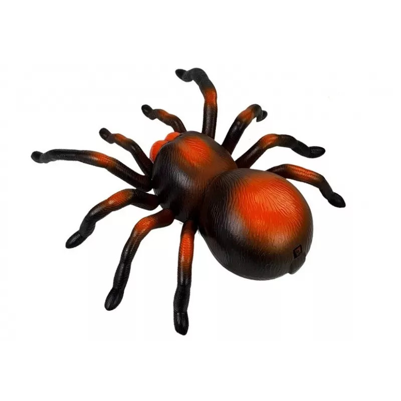 LEAN TOYS Aranha Gigante a Pilhas Controlada por Rádio R/C Preto-Laranja