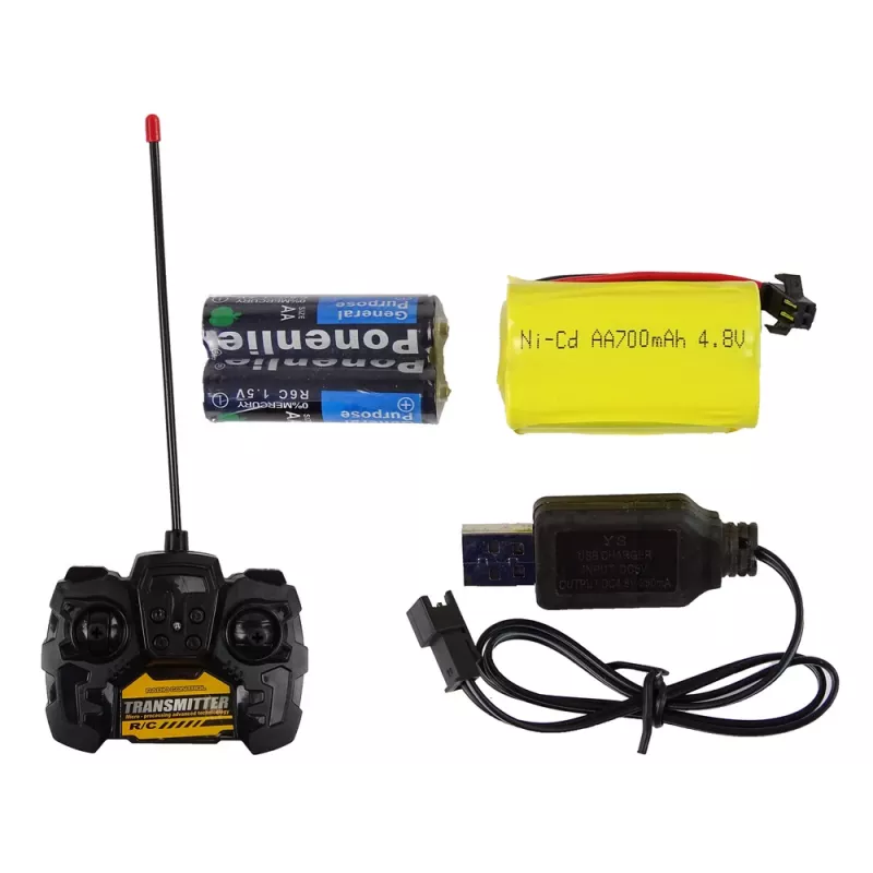 LEAN TOYS Grua Gigante com Telecomando R/C Altura 183 cm 2 Níveis de Trabalho