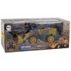 LEAN TOYS Escavadora Gigante Carregadora R/C Telecomandada Rotação 360 Graus Luzes LED