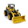 LEAN TOYS Escavadora Gigante Carregadora R/C Telecomandada Rotação 360 Graus Luzes LED