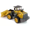 LEAN TOYS Escavadora Gigante Carregadora R/C Telecomandada Rotação 360 Graus Luzes LED