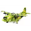 Avião militar gigante LEAN TOYS 55cm com acessórios
