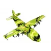 Avião militar gigante LEAN TOYS 55cm com acessórios