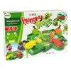 LEAN TOYS Jogo de arcada rãs esfomeadas alavanca bolas