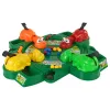 LEAN TOYS Jogo de arcada rãs esfomeadas alavanca bolas