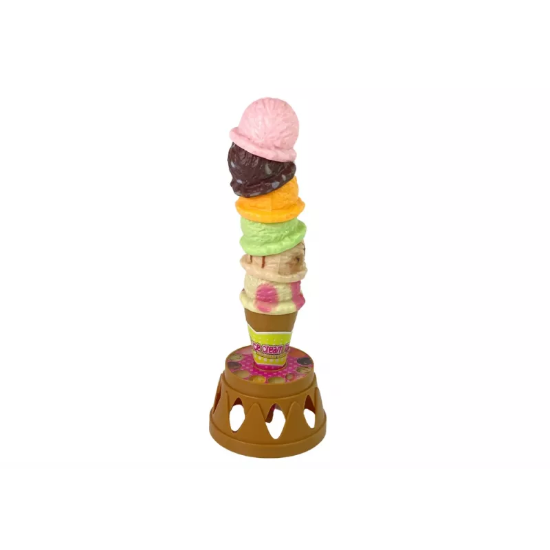 LEAN TOYS Jogo Arcade Torre de Gelados para Toda a Família