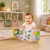 LEAN TOYS Rolo de gatinhar insuflável para bebés unicórnio 48 x 20 cm
