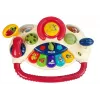 Conjunto de verniz LEAN TOYS com distribuidor de glitter e autocolantes coloridos