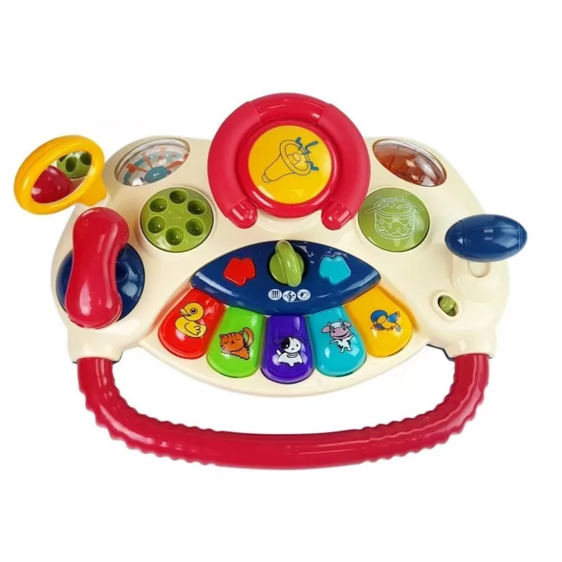 Conjunto de verniz LEAN TOYS com distribuidor de glitter e autocolantes coloridos