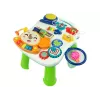 LEAN TOYS Andador interativo para bebé mesa 2 em 1 vermelho
