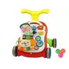 LEAN TOYS Andador interativo para bebé mesa 2 em 1 vermelho