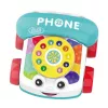 LEAN TOYS Telefone de arrastar interativo colorido com rodas