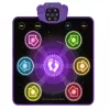 Tapete de dança interativo para crianças LEAN TOYS com Bluetooth 5.0, 5 modos de jogo e 3 idiomas