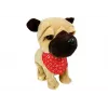 LEAN TOYS Cão interativo com trela, ladra, abana a cauda, sensores