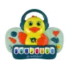 LEAN TOYS Piano Interativo Pato DJ Instrumentos Musicais Melodias