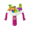 LEAN TOYS Mesa de Aprendizagem Interativa Classificador de Bolas Escorrega Rosa