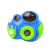 LEAN TOYS Máquina fotográfica interativa para bebés com melodias de luz e som, cor azul