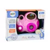 LEAN TOYS Máquina fotográfica interativa para bebés com melodias de luz e som, cor rosa