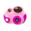LEAN TOYS Máquina fotográfica interativa para bebés com melodias de luz e som, cor rosa