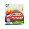 LEAN TOYS Piano Interativo Bombeiros Sons de Animais Veículo Melodias