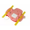 LEAN TOYS Volante Rosa Interativo Simulador de Condução Multifuncional