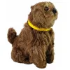 LEAN TOYS Cão de Peluche Interativo com Pelo Macio - Faça Festas na Cabeça e Aprenda as suas Funções