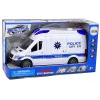 LEAN TOYS Carro de Polícia Rádio Interativo com Efeitos de Luz e Som, Portas que Abrem