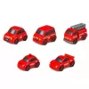 LEAN TOYS parque de estacionamento interativo com lavagem automóvel e oficina – conjunto de bombeiros com 8 carros