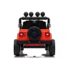 LEAN TOYS Jeep Rubicon DK-JWR558 Veículo a bateria para criança 24V laranja com comando remoto para pais