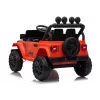 LEAN TOYS Jeep Rubicon DK-JWR558 Veículo a bateria para criança 24V laranja com comando remoto para pais