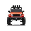 LEAN TOYS Jeep Rubicon DK-JWR558 Veículo a bateria para criança 24V laranja com comando remoto para pais