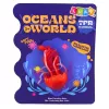 LEAN TOYS Jellyfish Figura de borracha esticável animal marinho realista 9 cm