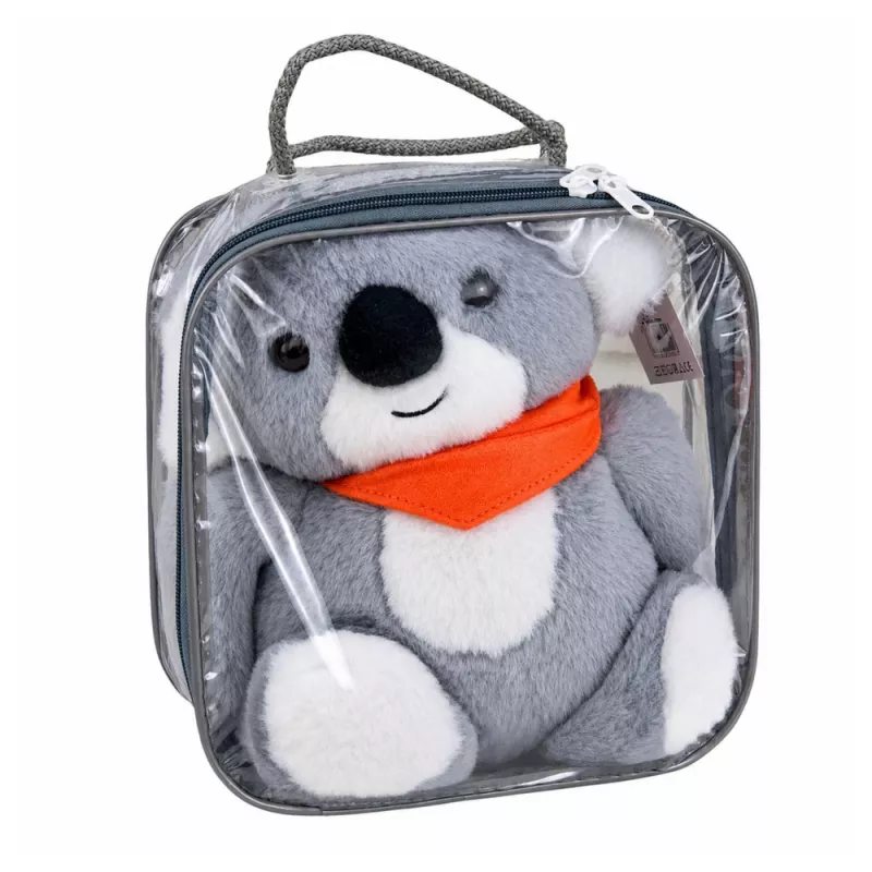 LEAN TOYS Peluche Koala com Peso Mascote Terapêutico 1.3 KG Cinzento 35 cm