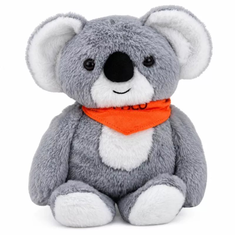 LEAN TOYS Peluche Koala com Peso Mascote Terapêutico 1.3 KG Cinzento 35 cm